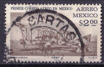 [Airmail - The 50th Anniversary of the 1st Mexican Airmail Flight, Pachuca-Mexico City, Tip AQA]