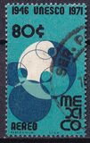 [Airmail - The 25th Anniversary of UNESCO, نوع AUO]