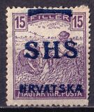 [Hungary Postage Stamps Overprinted - Colored Numerals, тып R5]