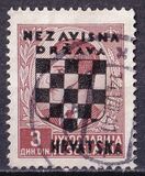 [Yugoslavia Postage Stamps Overprinted in Black - King Peter II, típus B5]