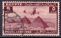 [Airmail - Airplane over Pyramids of Giza, Typ BK3]