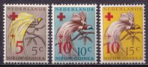 [Red Cross - Numbers 26-28 Overprinted in Red, type E2]