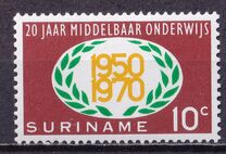 [The 20th Anniversary of Secondary Education in Surinam, type ABG]
