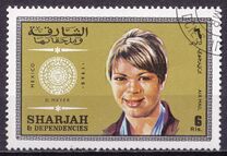 [Airmail - Personalities - Astronauts, Olympic Winners, and Politicians, type QW]