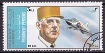 [Airmail - Charles de Gaulle and Aircraft, type ZX]