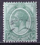 [Re George V  - Filigrana: Testa di antilope - Stampatore: De La Rue & Co. Ltd., Scrivi B]