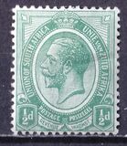 [Re George V  - Filigrana: Testa di antilope - Stampatore: De La Rue & Co. Ltd., Scrivi B]
