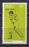 [The 100th Anniversary of organized cricket in South Africa - Fluorescent Paper, type OO]