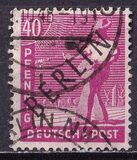 [BERLIN in Black Overprint on "Allied Occupation Zone" Stamps, type A11]