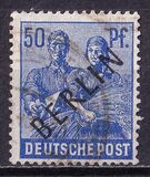 [BERLIN in Black Overprint on "Allied Occupation Zone" Stamps, type A12]