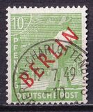 [BERLIN in Red Overprint on "Allied Occupation Zone" Stamps, סוג B3]