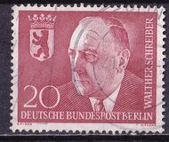 [In Memorial of Walther Schreiber(1884-1958) - Mayor of Berlin 1953-1954, Tüüp DF]
