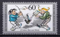 [Youth Welfare - The 125th Anniversary of Cartoon "Max und Moritz", प्रकार ABV]