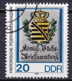 [Historical Post Office Signs - Size: 27 x 33mm, type DFZ]
