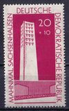 [En memoria de las víctimas del campo de concentración de Sachsenhausen. , tipo PK]