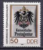 [Historical Post Office Signs - Size: 27 x 33mm, type DGA]