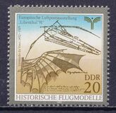 [Airmail Exhibition "LILIENTHAL '91" - Historical Model Planes, type DGH]
