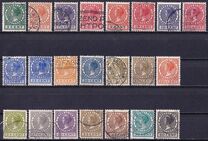 [Queen Wilhelmina - New Values and Colors - Watermarked, type AL14]