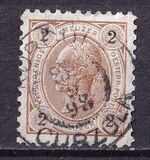 [Emperor Franz Josef I, 1830-1916 - Granite Paper. Numerals in Black, Tüüp N1]