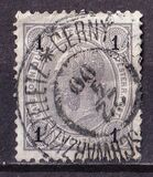 [Emperor Franz Josef I, 1830-1916 - Granite Paper. Numerals in Black, Tüüp N]