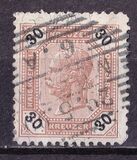 [Emperor Franz Josef I, 1830-1916 - Black Numerals on White Background, Tip P2]
