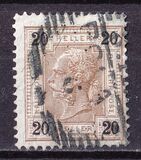[Emperor Franz Josef I, 1830-1916 - Value in "Heller" - Without Varnish Bars, Numerals in Black, प्रकार Q3]