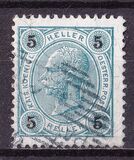 [Emperor Franz Josef I, 1830-1916 - Value in "Heller" Without Varnish Bars, Numerals in Black, type N25]