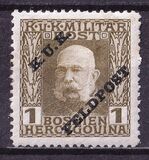 [Bosnia and Herzegovina Postage Stamps Overprinted "K. U. K. FELDPOST", Typ A]