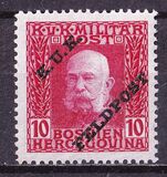 [Bosnia and Herzegovina Postage Stamps Overprinted "K. U. K. FELDPOST", Typ A5]