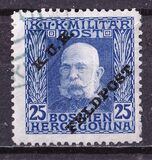 [Bosnia and Herzegovina Postage Stamps Overprinted "K. U. K. FELDPOST", Typ A8]