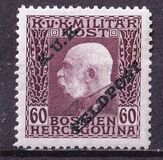 [Bosnia and Herzegovina Postage Stamps Overprinted "K. U. K. FELDPOST", Typ A14]