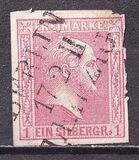 [King Friedrich Wilhelm IV - Hatched Background. Thin White Paper, type A9]