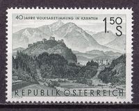 [The 40th Anniversary of the Plebiscite in Carinthia, tip XJ]