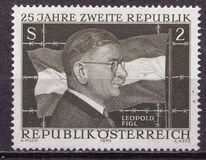 [The 25th Anniversary of the Second Republic of Austria, type AGH]