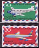 [The 50th Anniversary of the German Airmail, τύπος OD]