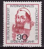 [III Centenario de la muerte de Amos Comenius, 1.592 - 1.670, tipo QS]