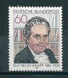 [The 100th Anniversary of the Birth of  Elly Heuss-Knapp, тип AFZ]