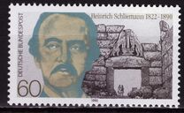 [The 100th Anniversary of the Death of Heinrich Schiliemann, Archaeologist, typ AVB]