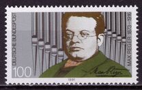 [The 75th Anniversary of the Death of Max Reger, Composer, Typ AXA]