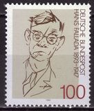 [The 100th Anniversary of the Birth of Hans Fallada, Writer, type BCZ]