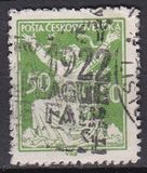 [Timbres courants 1920 - La Tchécoslovaquie brisant ses chaînes vers la liberté, type AO6]