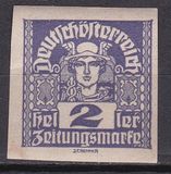 [Newspaper Stamps - Thin White Paper, Typ XBN]