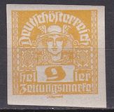 [Newspaper Stamps - Thin White Paper, Typ XBN5]