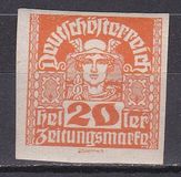 [Newspaper Stamps - Thin White Paper, Typ XBN10]