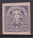 [Newspaper Stamps - Thin White Paper, Typ XBN15]