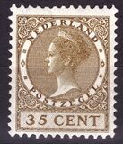 [Queen Wilhelmina - New Values and Colors - Watermarked, type AL25]