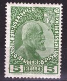 [Prince Johann II - Art Paper, Different Perforation, Вид A3]