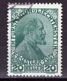 [The 60th Anniversary of Prince Johann II's Regency, 1858/1918 in Top Left/Right Corner, jenis D]