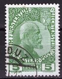 [Prince Johann II - Art Paper, Different Perforation, Вид A3]