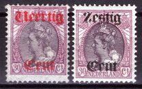 [No 94 Overprinted Veertig or Zestig, type R]